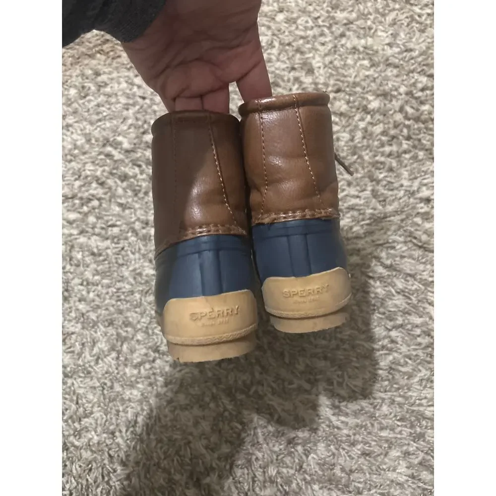 Sperry Rain Duck Boots Kids 1 Youth